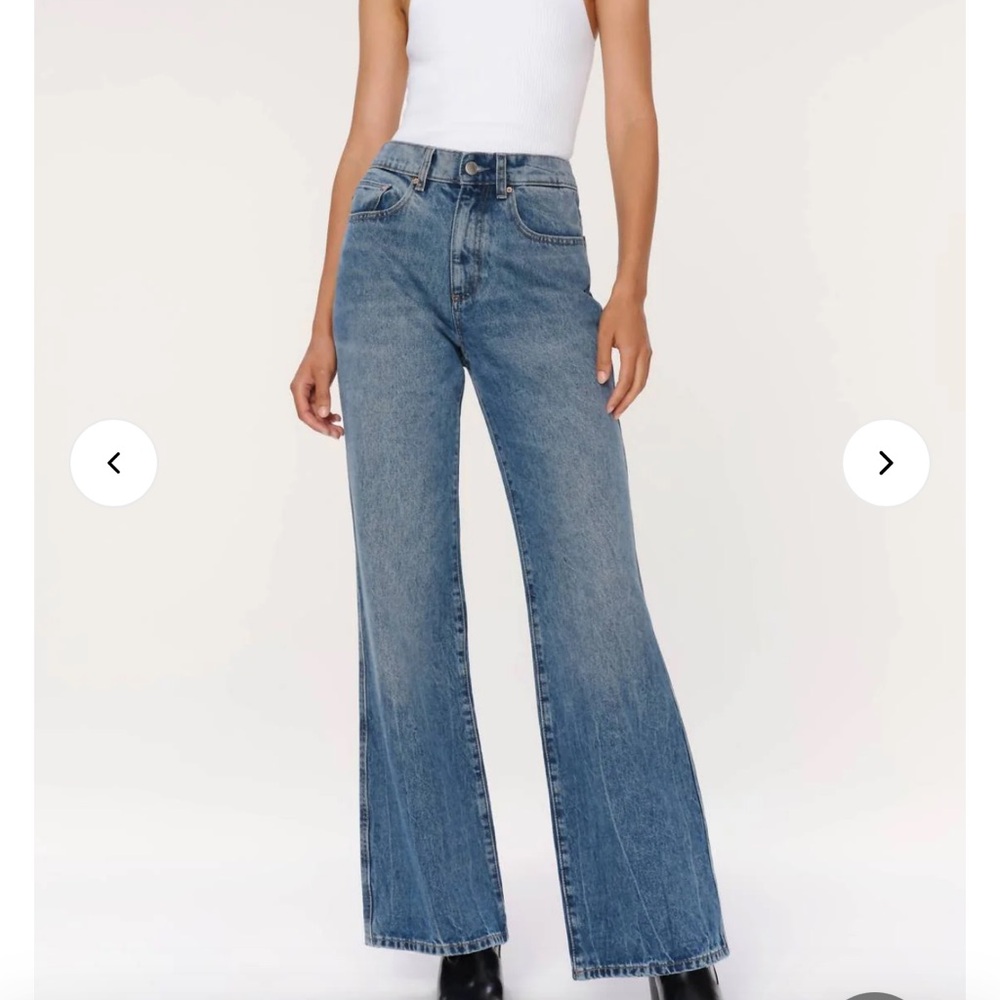 DL1961 Women's Blue Flare Jeans